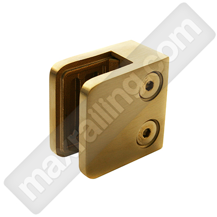 Styklodyrjach gold zlaten sateniran za stena. Златен станиран стъклодържач за стена